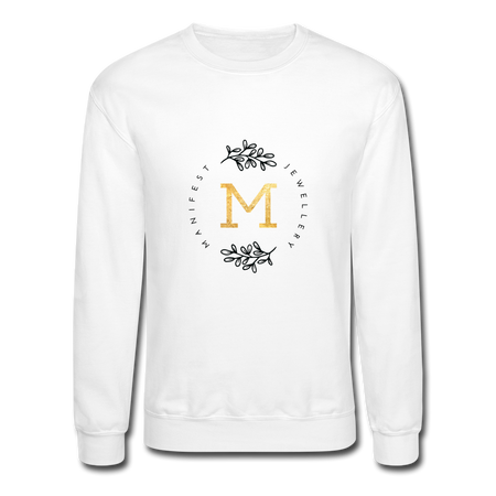 Logo Crewneck Sweatshirt - white