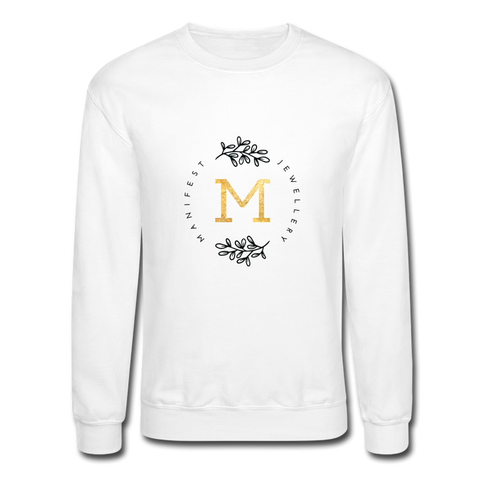 Logo Crewneck Sweatshirt - white