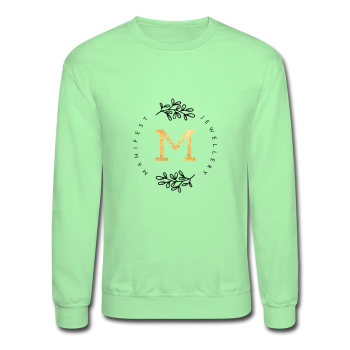 Logo Crewneck Sweatshirt - lime