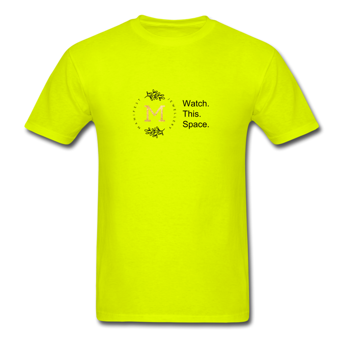 Watch. This. Space. Classic Unisex Tee - safety green